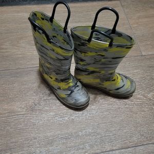 Toddler Light-up Rainboots Camo